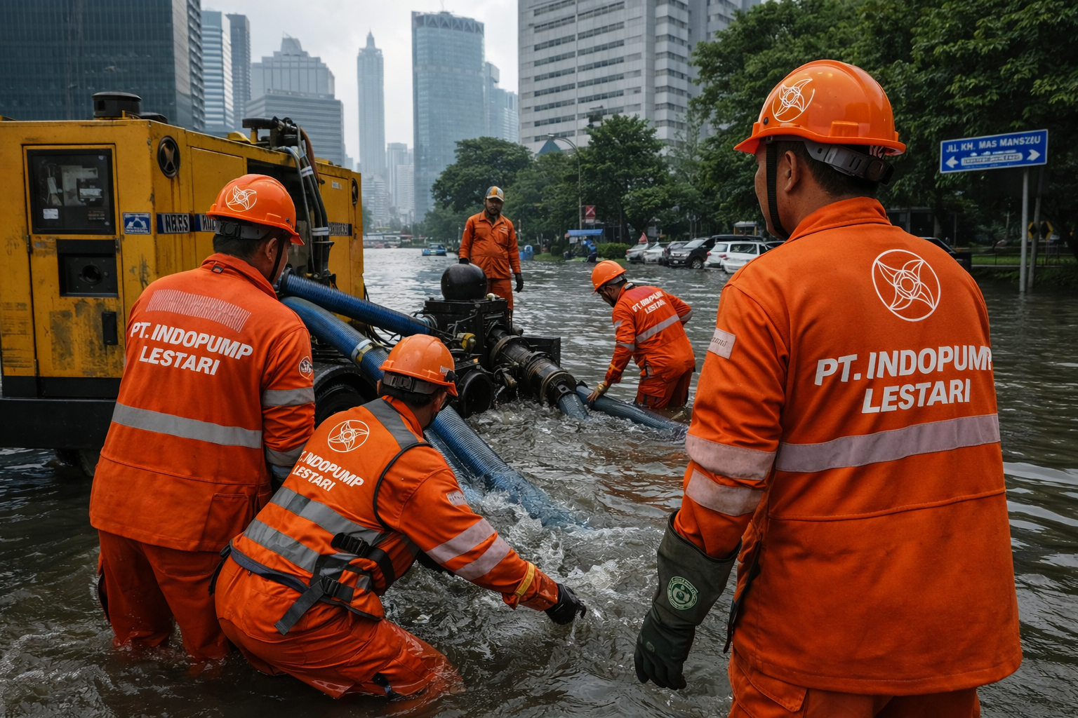 Flood Control System — PT Indopump Lestari