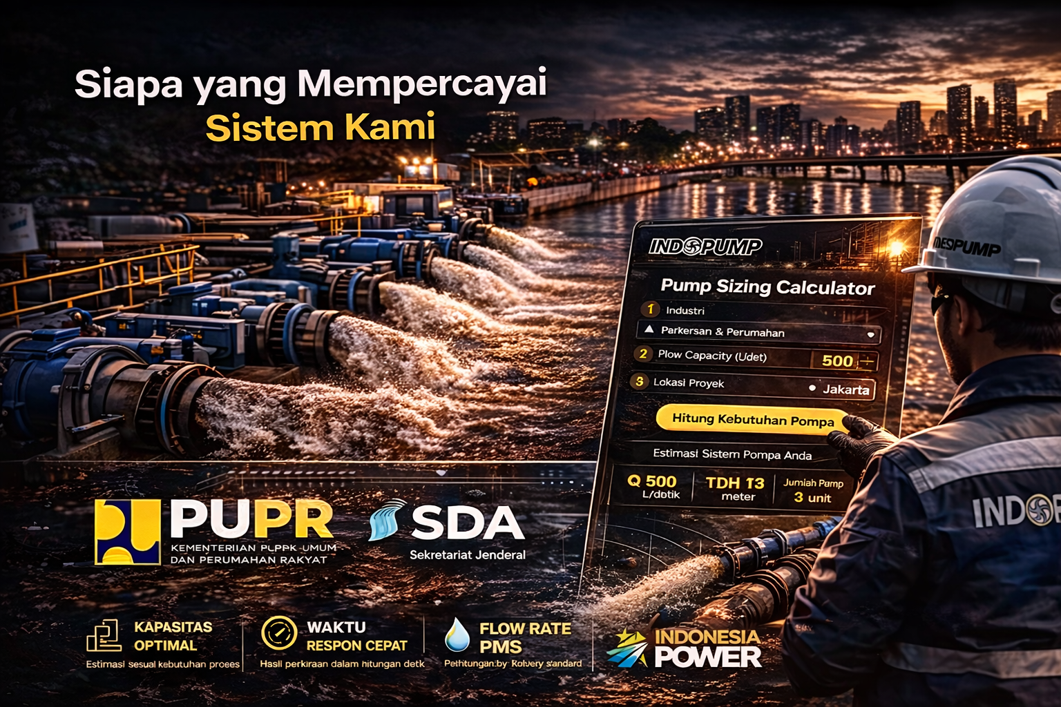 Klien & Industri — PT Indopump Lestari