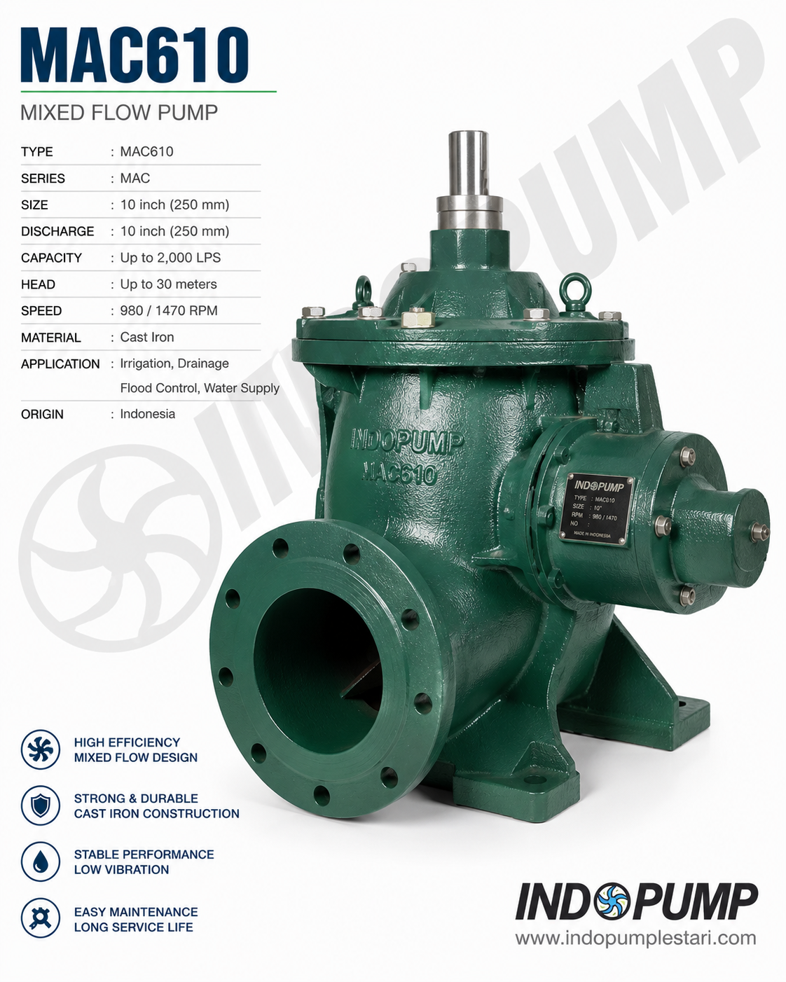 MCO 610 - 9 - Caprari - Motor & Penggerak Listrik