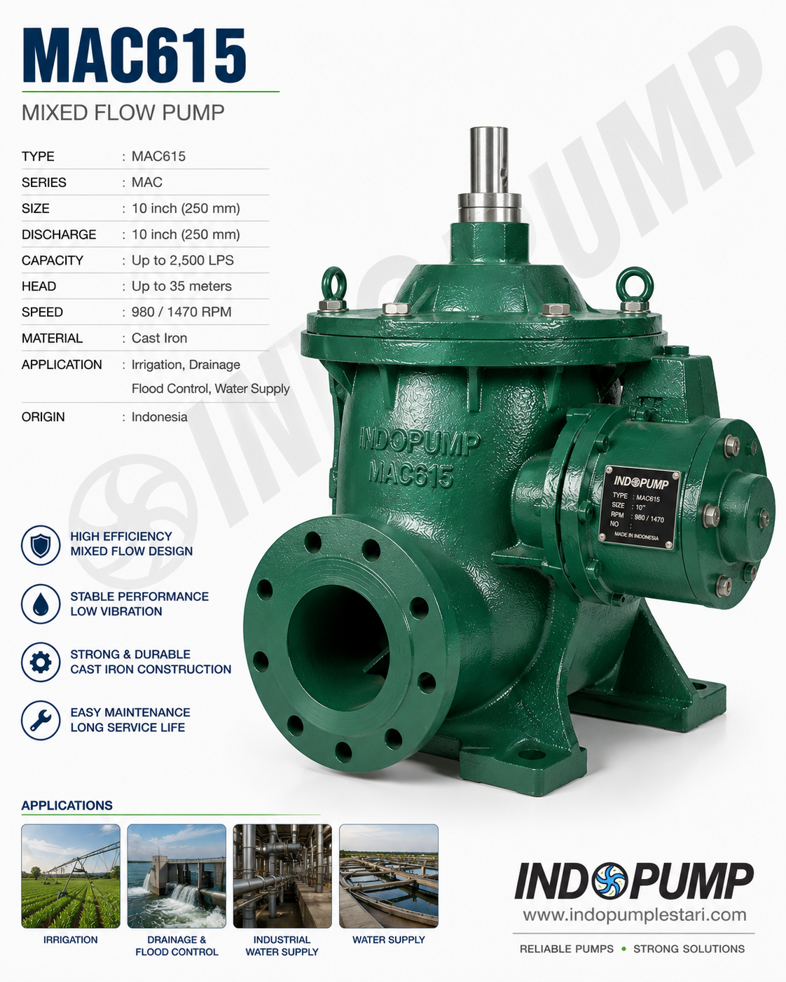 MCO 615-9 - Caprari - Motor & Penggerak Listrik